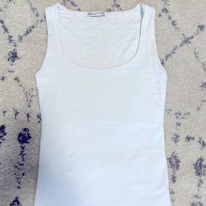 White tank top